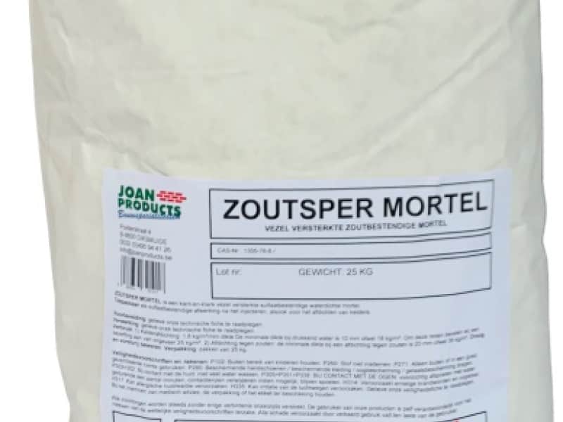 ZOUTSPER MORTEL Kelderdichtingsproducten - Joan Products